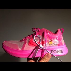 Nike off-white: Nike zoom fly in pink